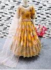 OC 152 Heavy Georgette Kids Party Wear Girls Gown